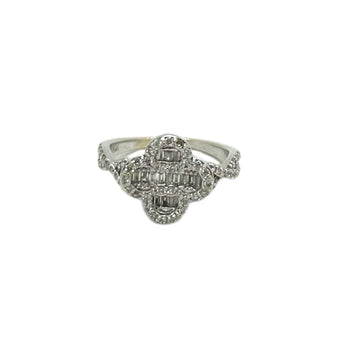 Ring 14K Solid Gold. Clover