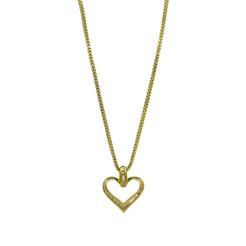 Necklace Yellow Gold 10k. Heart