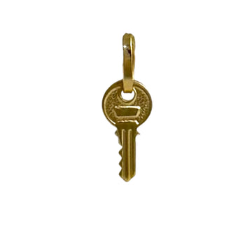 Pendant 14k Solid Gold. Mini key