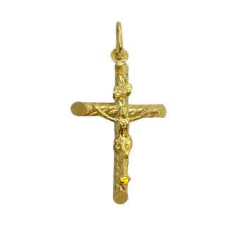 Pendant 14K Solid Gold. Crucifix