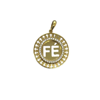 Pendant 18K Solid Gold. Fe