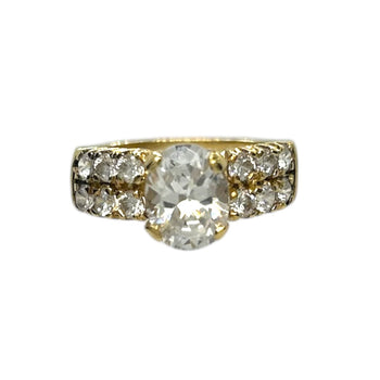 Ring 18K Solid Gold. Engagement
