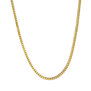 Chain 10K Solid Gold. Franco Link