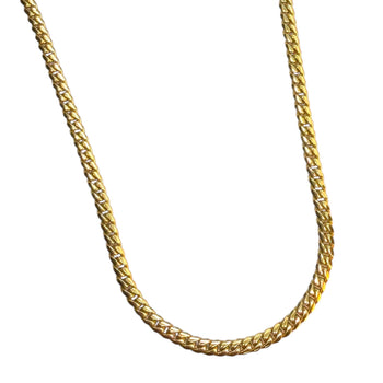 Chain 10K Solid Gold. Cuban Link