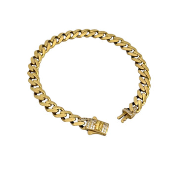 Bracelet 10k Solid Gold. Monaco
