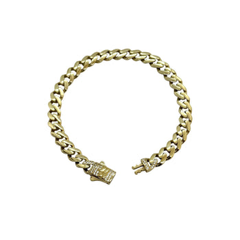 Bracelet 10k Solid Gold. Monaco