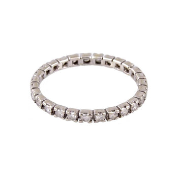 RING WHITE GOLD 14KT WITH DIAMONDS