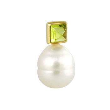 PENDANT CHARM YELLOW GOLD 14KT WITH PEARLS