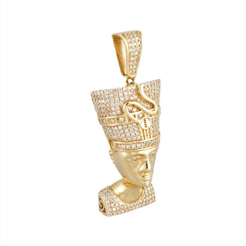 PENDANT CHARM YELLOW GOLD 14KT WITH CUBIC ZIRCONIA